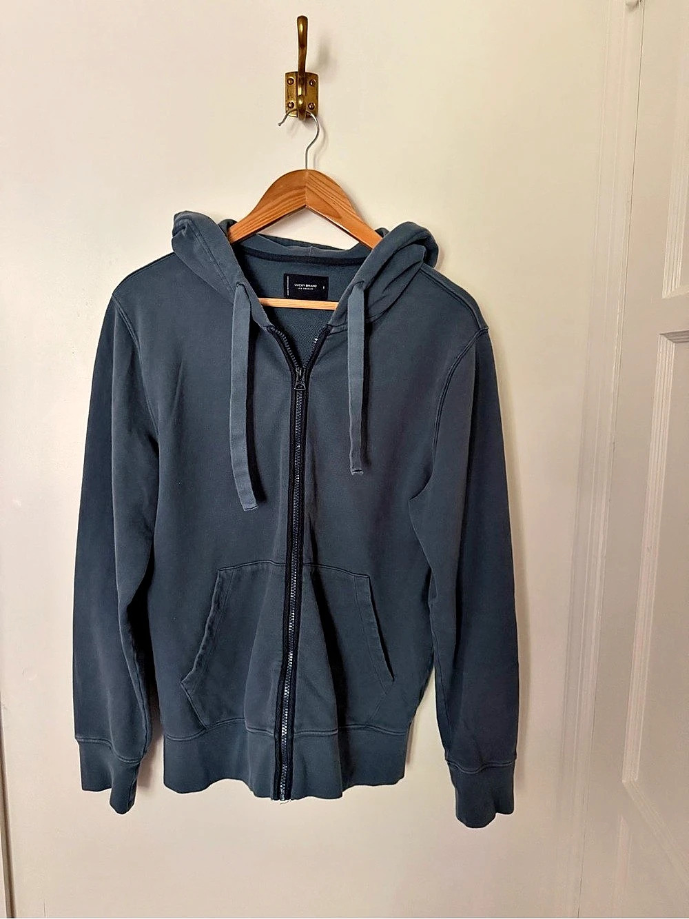 Lucky Brand Full Zip Hoodie Size Small